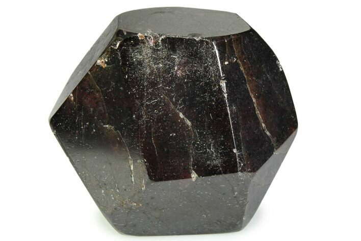 Faceted and Polished Almandine Garnet #350310